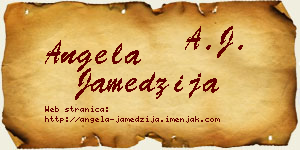 Angela Jamedžija vizit kartica